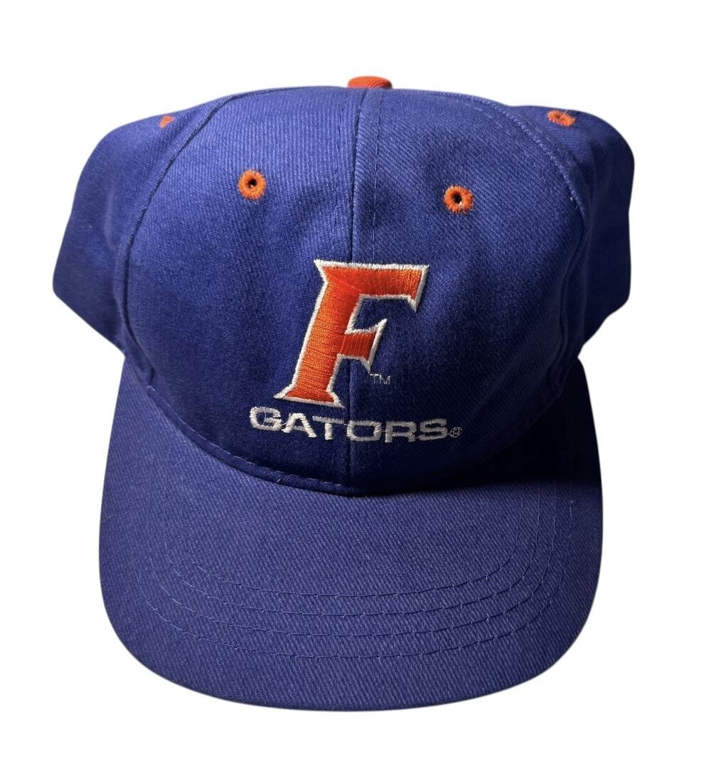 Vintage Y2K Florida Gators NCAA Headmaster Blue Hat Adjustable Strapback Cap